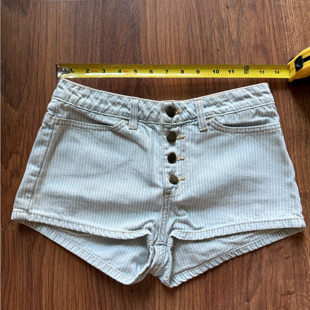 American Apparel Striped Shorts